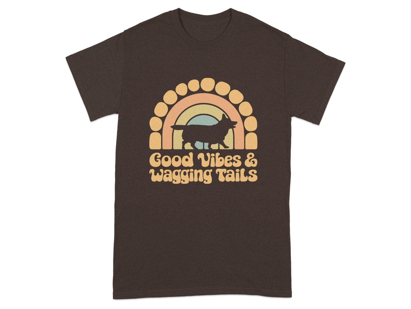 Good Vibes and Wagging Tails Graphic Tee product