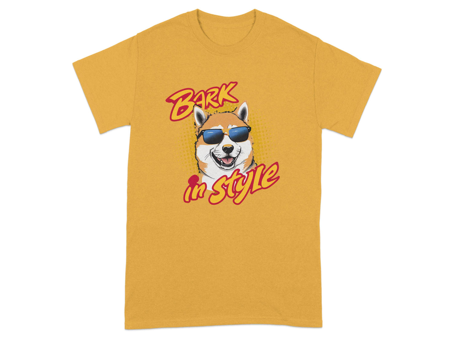 Bark in Style Sunglasses Dog Graphic T-Shirt product