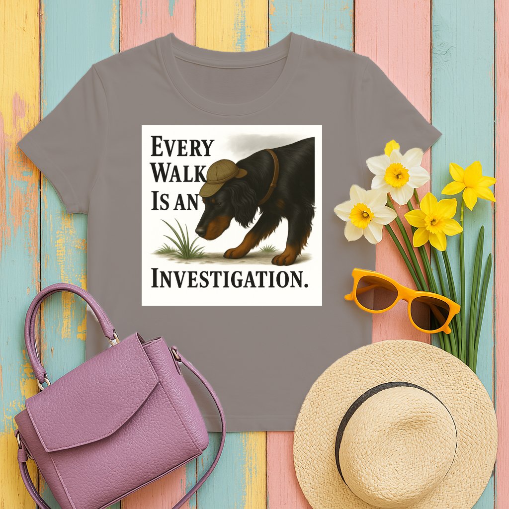 Every Walk is An Investigation T-Shirt Product