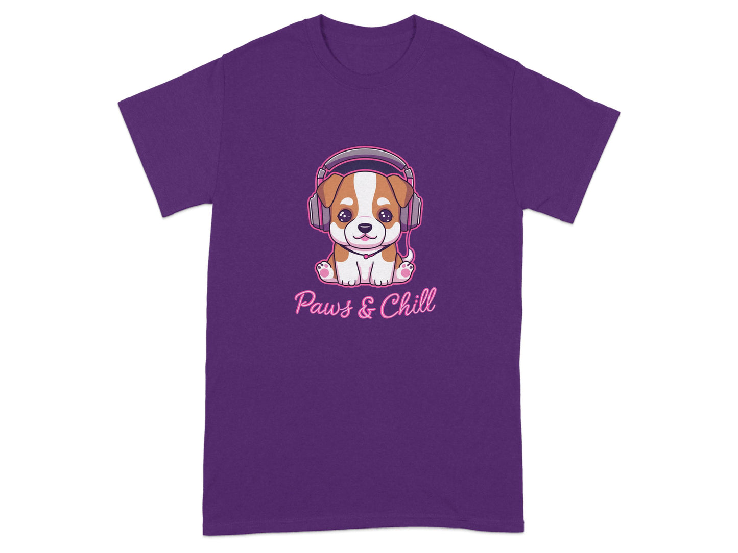 Paws and Chill Cute Puppy Design T-Shirt product