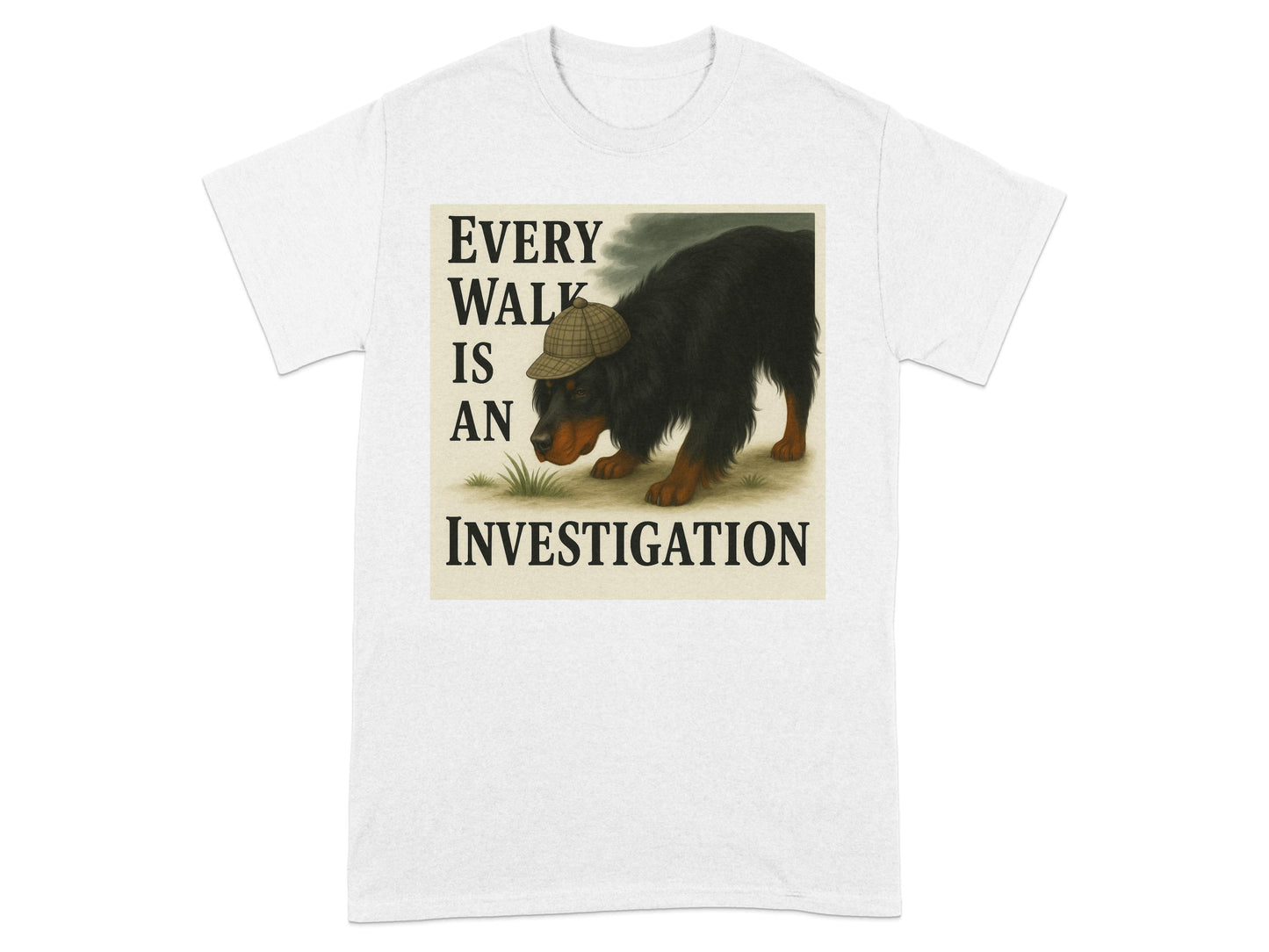 Every Walk Is An Investigation T-shirt product