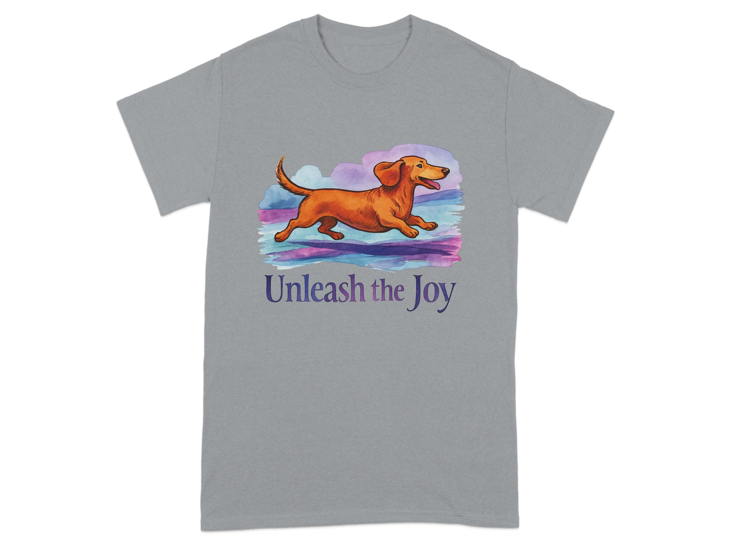 Unleash the Joy Dachshund Graphic Print Shirt product type