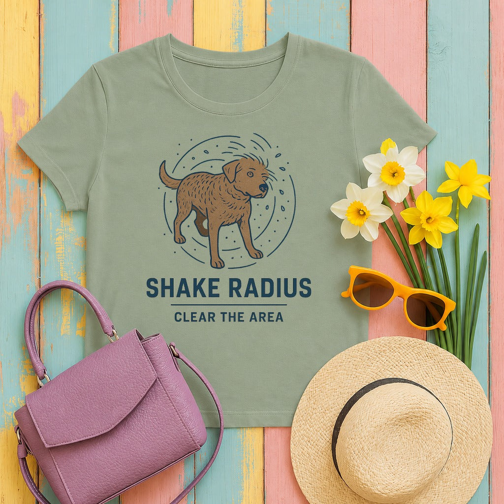 Chesapeake Shake Radius Tee in Sage
