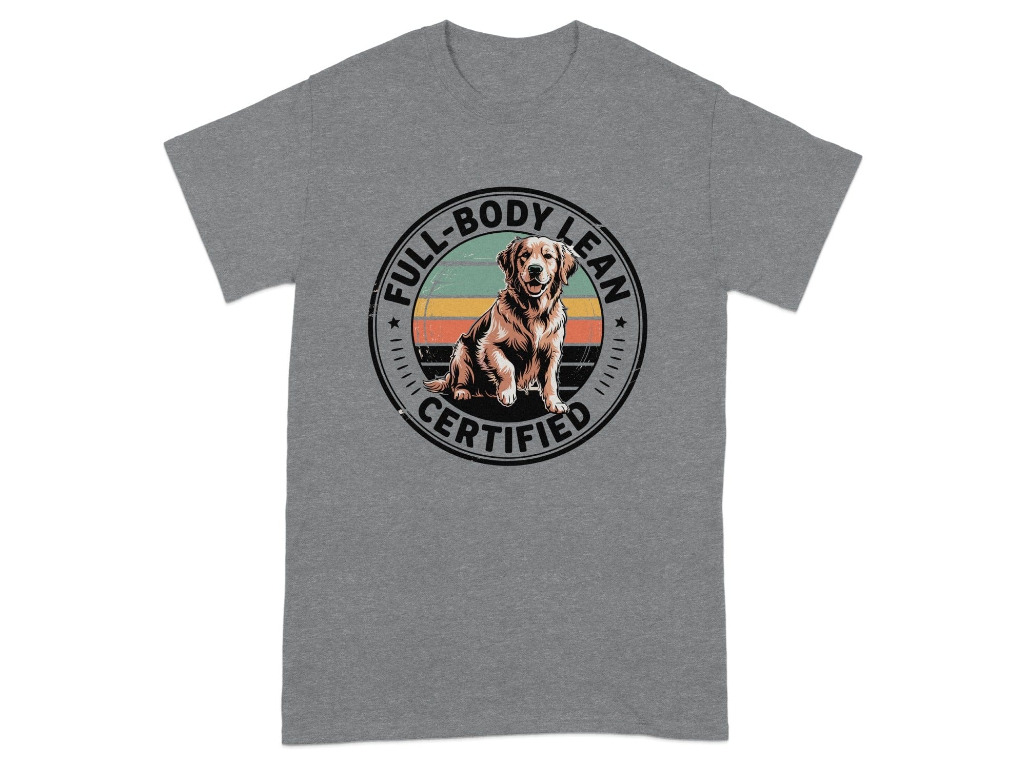 Full-Body Lean Certified Dog Graphic T-Shirt product