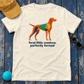 Feral Little Creature Vizsla T-Shirt in Natural