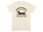 Badger Brave Since Day One Dachshund Graphic Tee