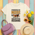 Powered By Nose & Selective Hearing Beagle T-Shirt in Natural