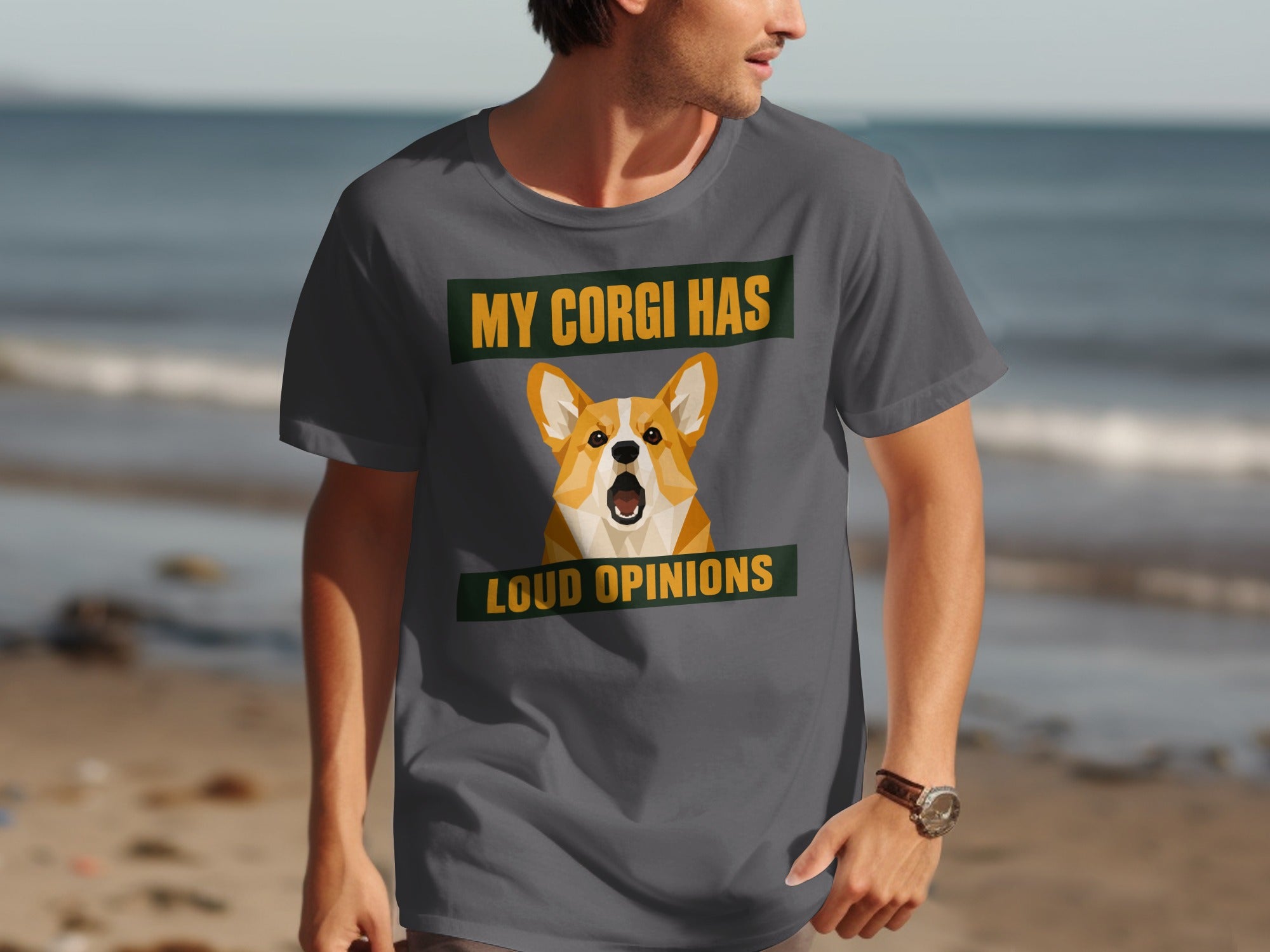 My Corgi Has Loud Opinions T-Shirt