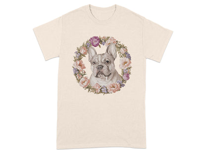 French Bulldog Floral Print Unisex T-Shirt product