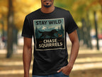 Stay Wild Black Lab t-shirt, view 6