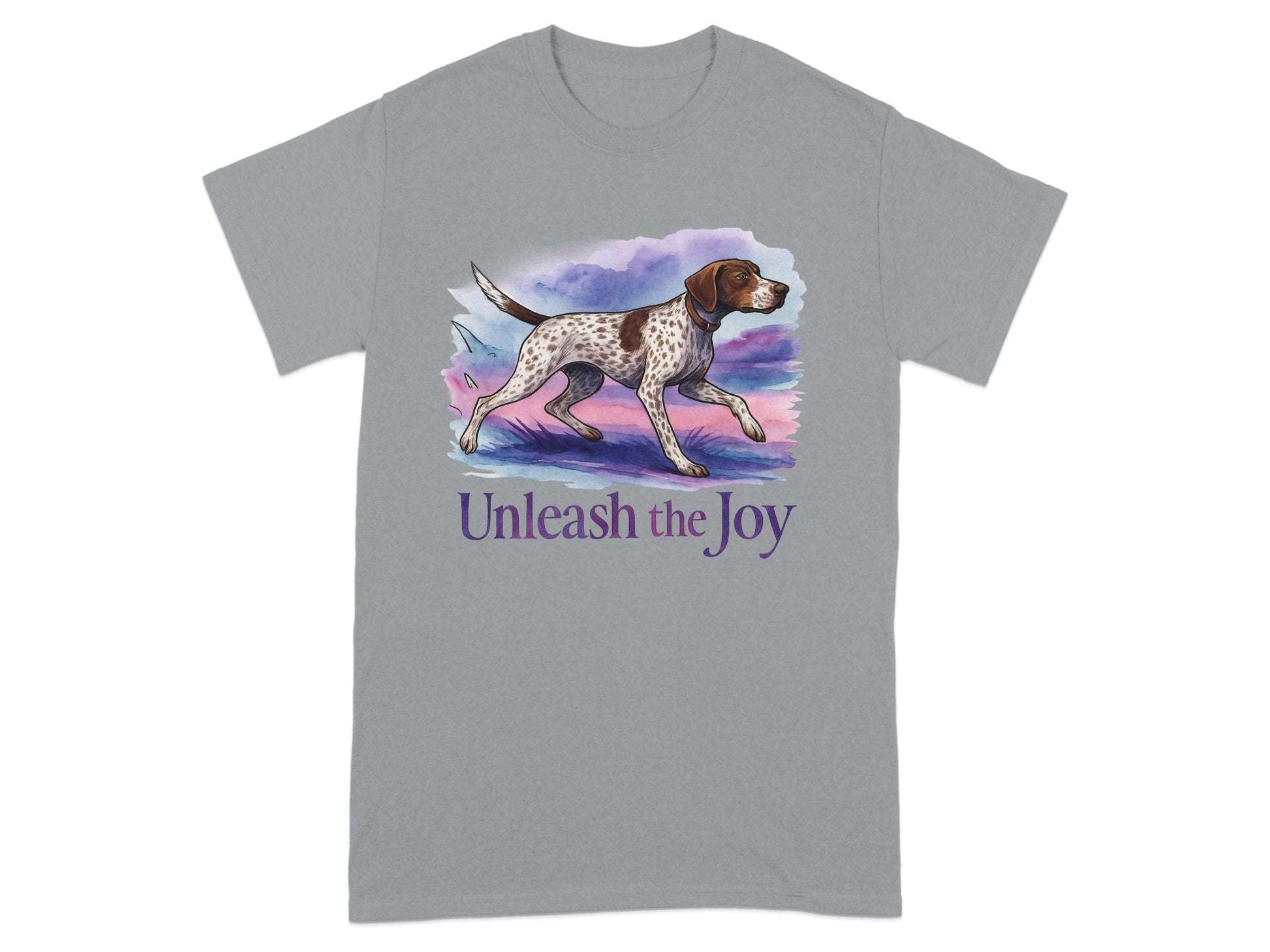 Unleash the Joy Dog Illustration T-Shirt product type