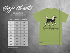 Chic Happens Poodle Graphic Gildan 5000 Heavy Cotton Shirt