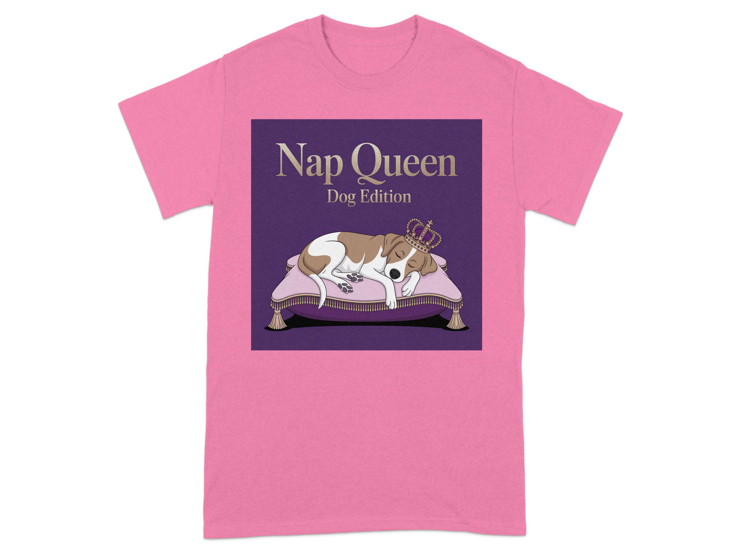 Nap Queen Dog Edition T-Shirt for relaxing comfort product