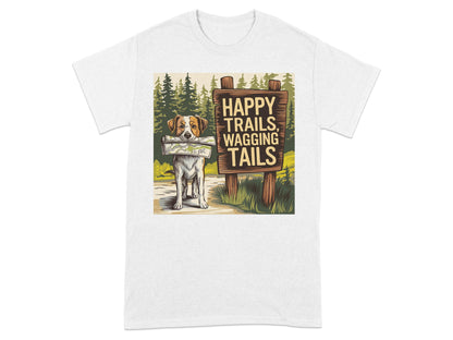 Happy Trails Wagging Tails Graphic T-Shirt product type