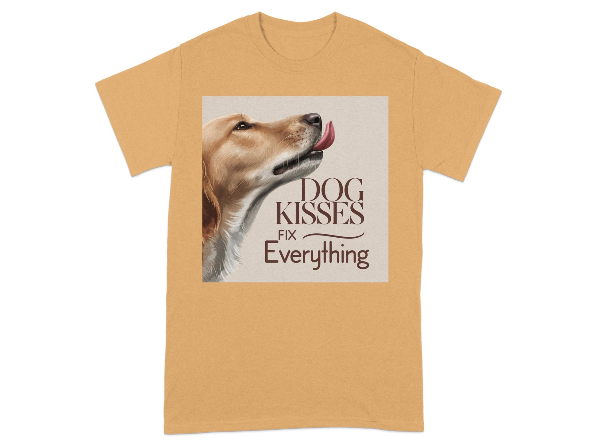Dog Kisses Fix Everything Graphic T-Shirt product type