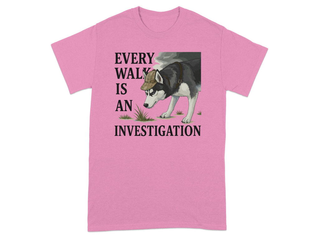 Every Walk is an Investigation T-shirt