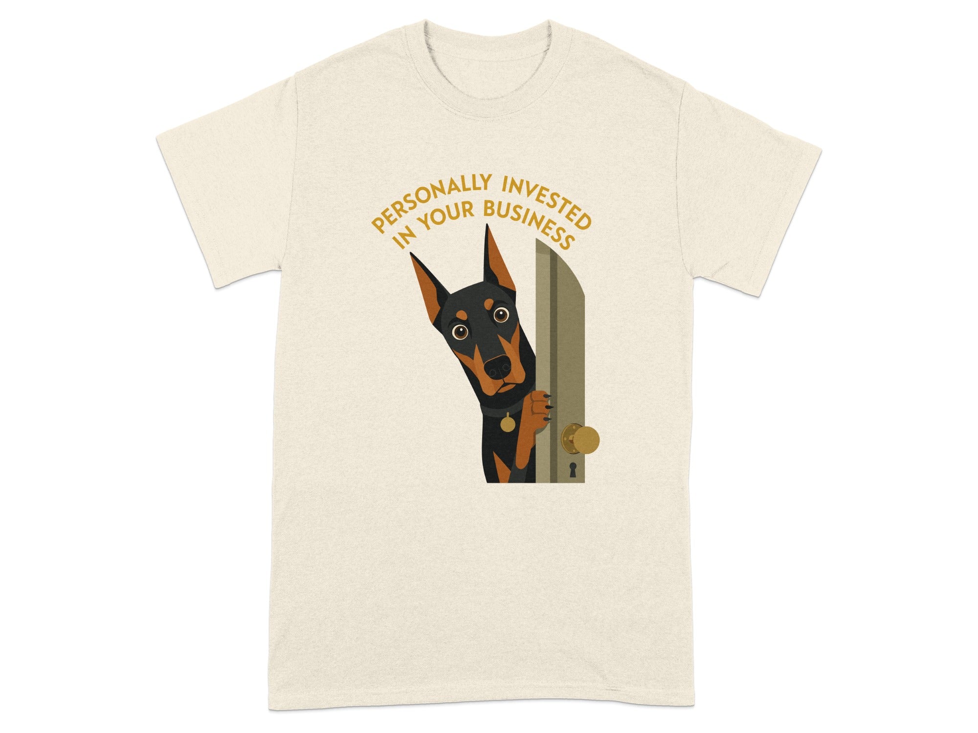 Personally Invested Doberman T-Shirt
