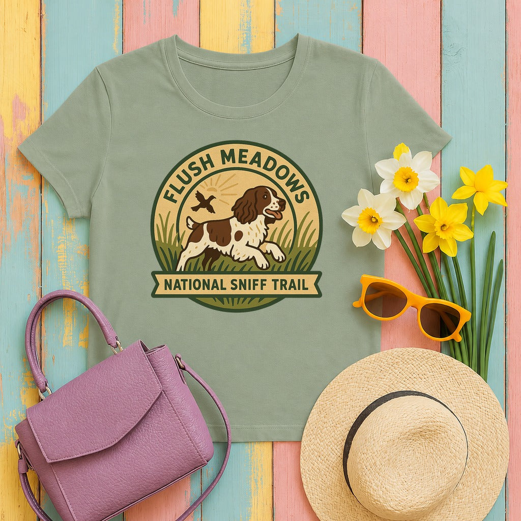 Springer Flush Meadows Tee in Sage