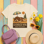 lagotto romagnolo dolce-vita tee flat lay hero