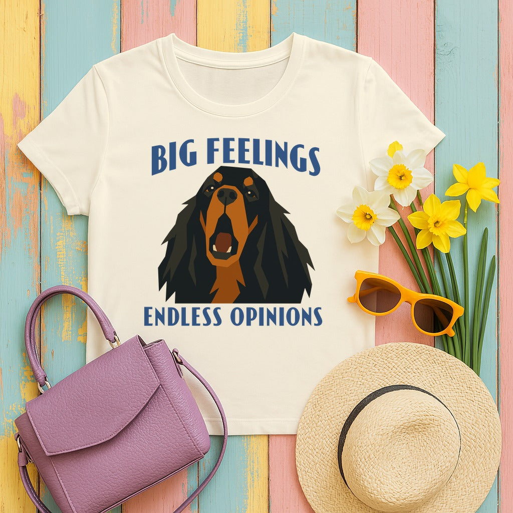 Big Feelings Setter T-Shirt in Natural