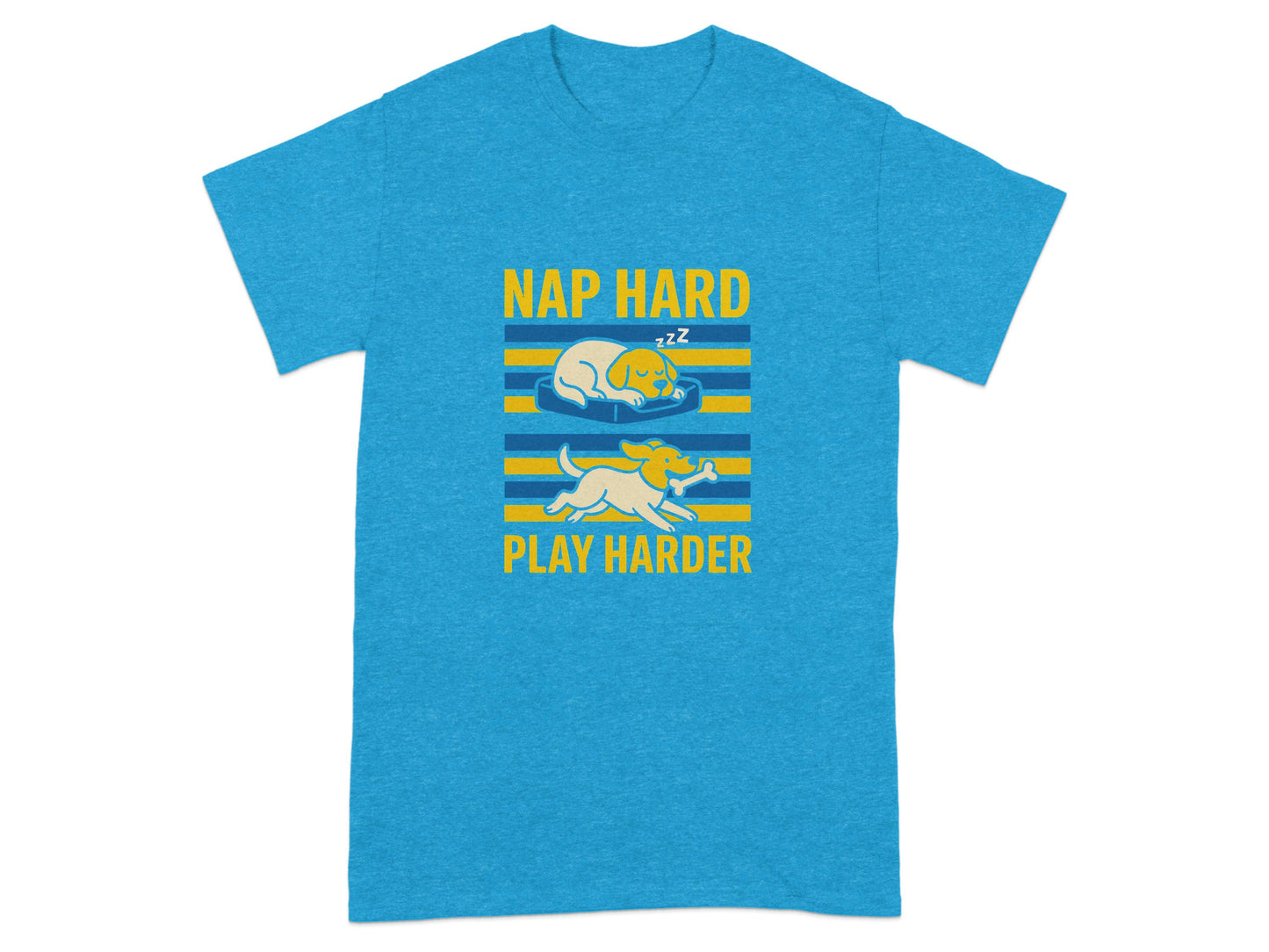 Nap Hard Play Harder Graphic T-Shirt product type