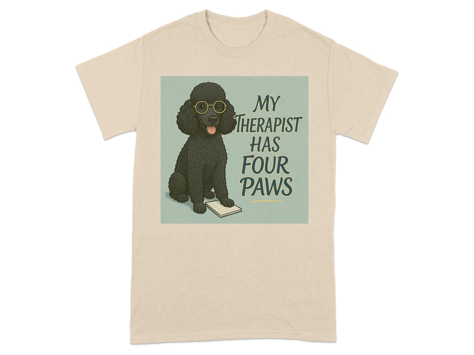 My Therapist Has Four Paws Graphic T-shirt Product