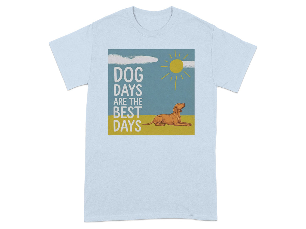 Dog Days Are The Best Days Graphic T-Shirt