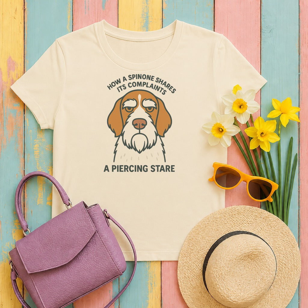 Spinone Italiano A Piercing Stare Tee