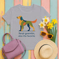 English Setter Feral Gremlin Tee in Athletic Heather