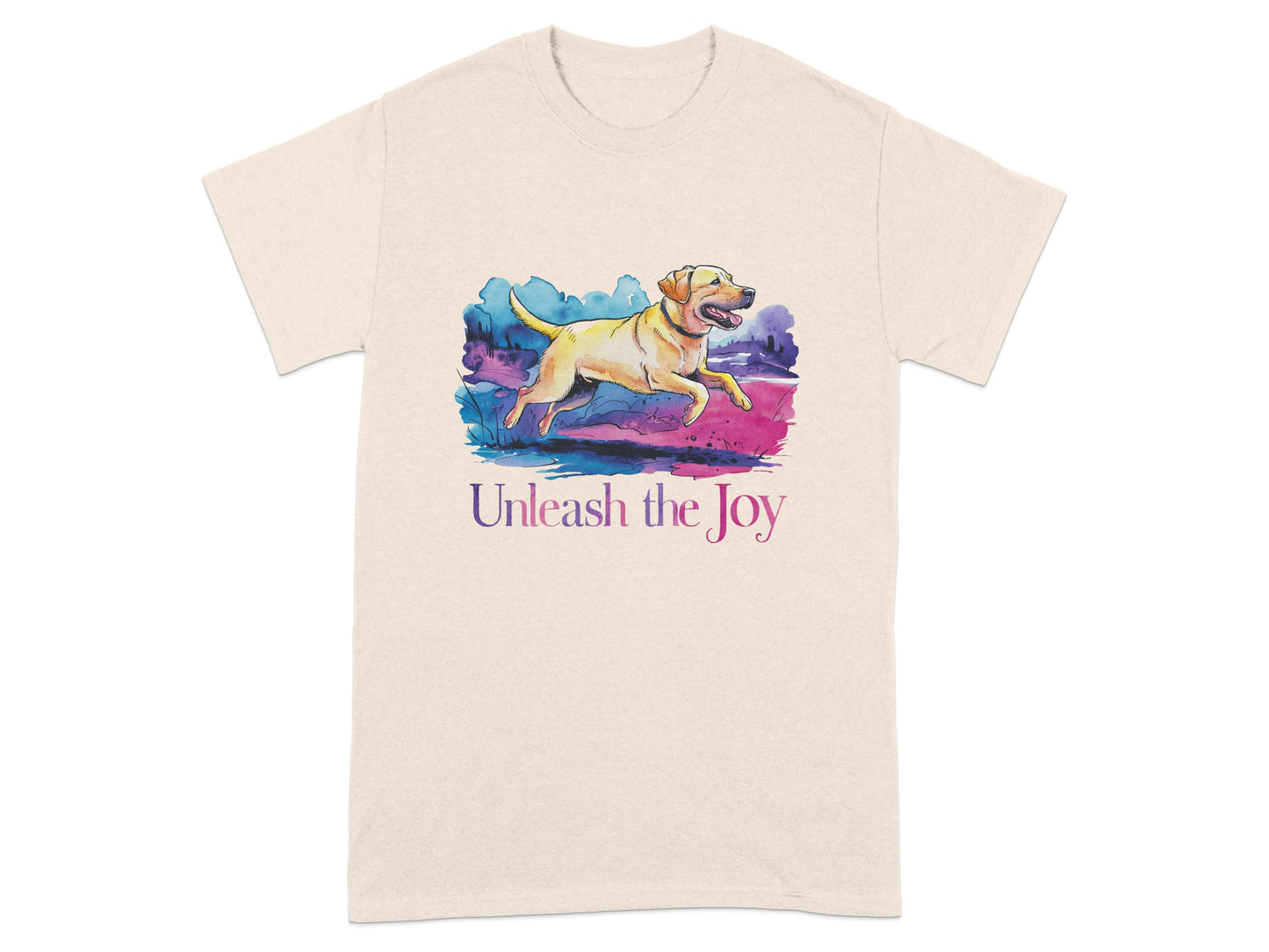 Unleash the Joy Dog Graphic T-Shirt product