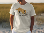 Live Free Dig Holes Dog Lover Graphic T-shirt