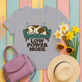 Pointer Low Power Mode T-shirt in Athletic Heather