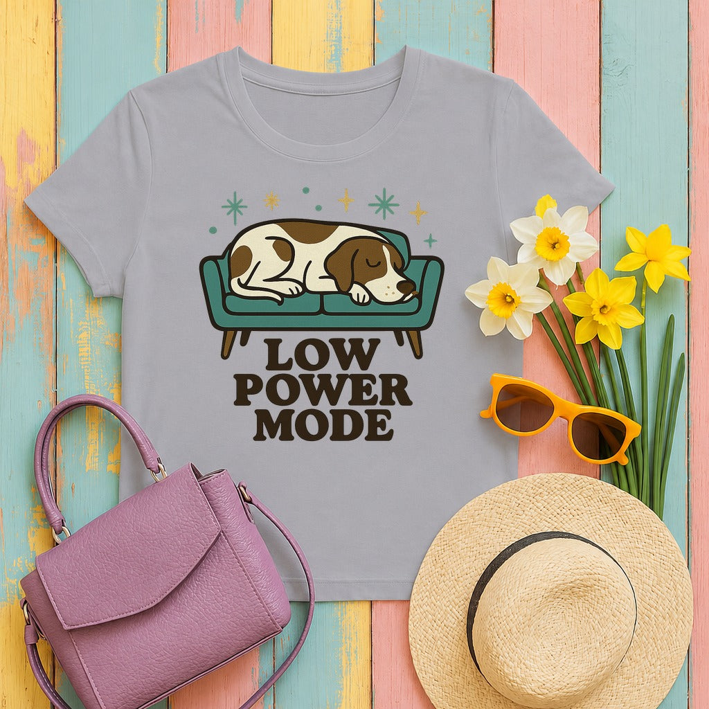 Pointer Low Power Mode T-shirt in Athletic Heather