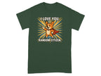 I Love You Random Citizen Cute Fox Graphic Halloween Shirt