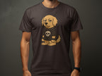 Sleepy Dog in Punk Outfit Graphic T-shirt