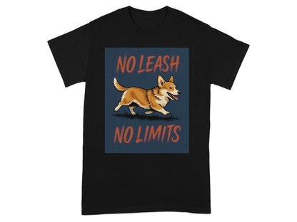 No Leash No Limits Corgi Graphic Tee product
