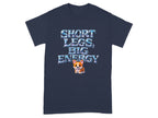 Short Legs Big Energy Corgi Graphic T-shirt