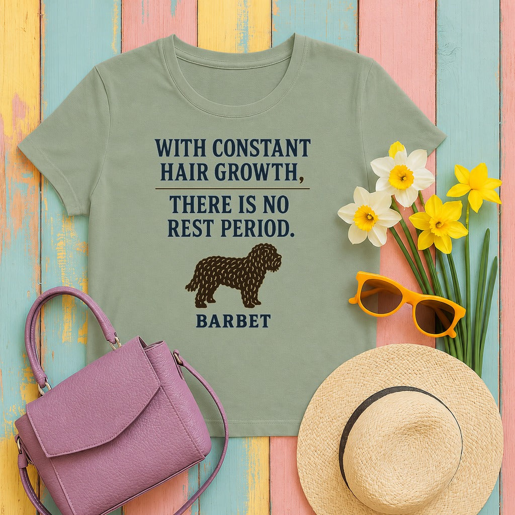 Barbet There Is No Rest Period Tee in Sage
