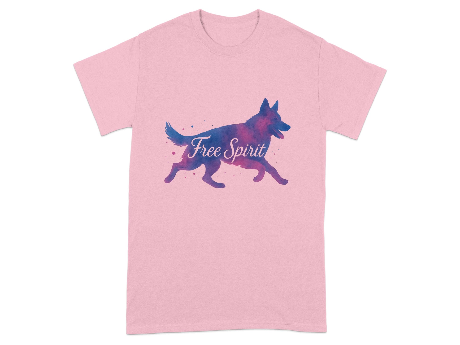 Free Spirit Silhouette Dog Graphic T-Shirt Product