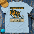 Default Setting German Shepherd T-Shirt in Light Blue