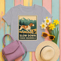 Bracco Italiano Chase Squirrels Tee in Athletic Heather
