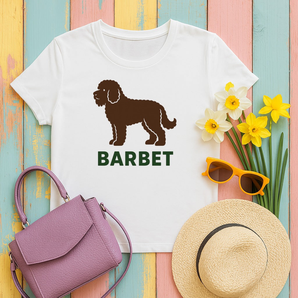 Barbet Silhouette Tee in White