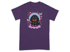Cute Puppy with Rainbow and Butterflies Graphics Shirt