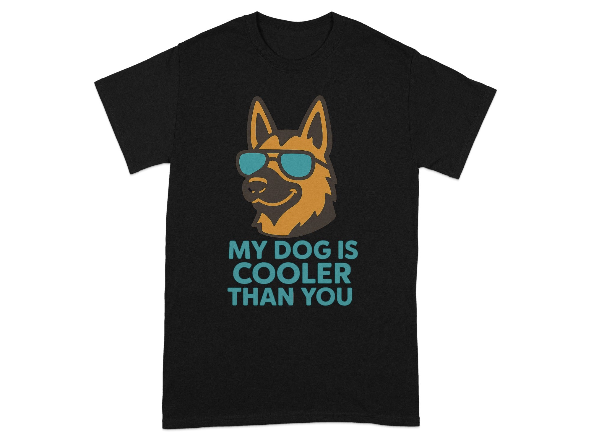 My Dog Is Cooler Than You Print T-Shirt product