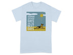 Light blue t-shirt with "German Shepherd Days Are The Best Days" and a dog graphic.