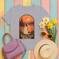 English Setter Paws and Reflect Tee in Athletic Heather