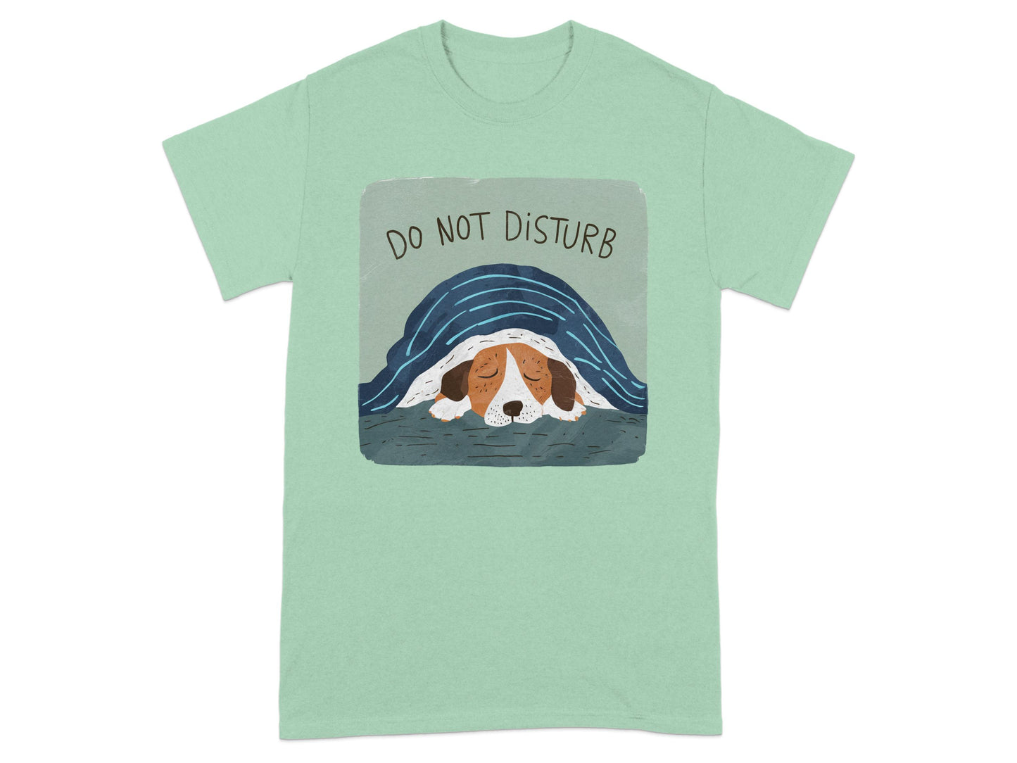 Do Not Disturb Sleeping Dog Graphic T-Shirt product