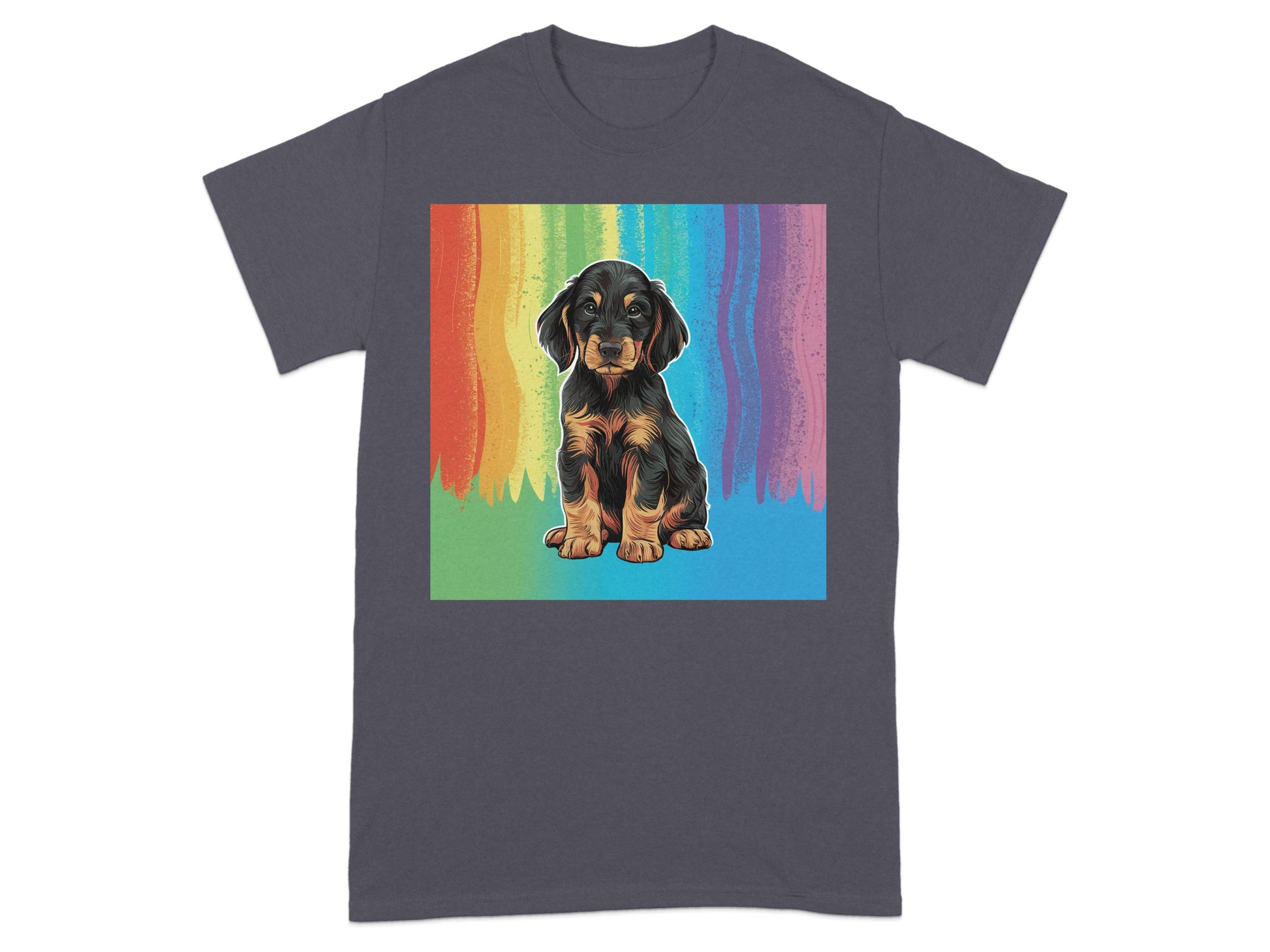 Rainbow Dachshund Puppy Graphic Tee product