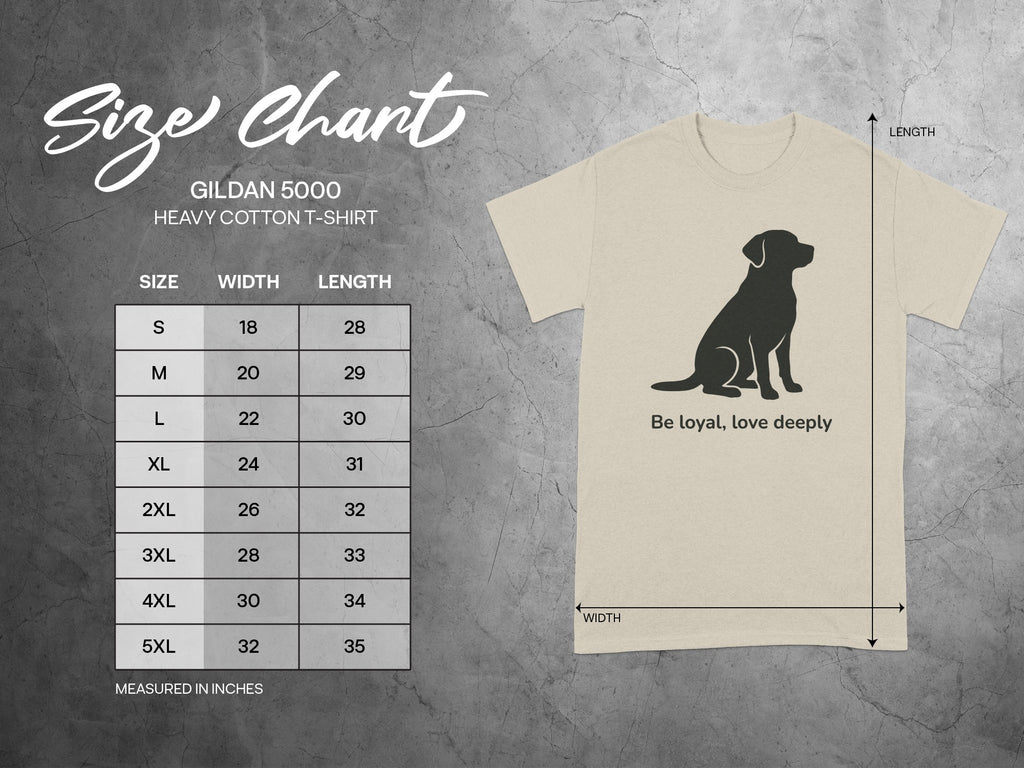 Be loyal love deeply dog design t-shirt