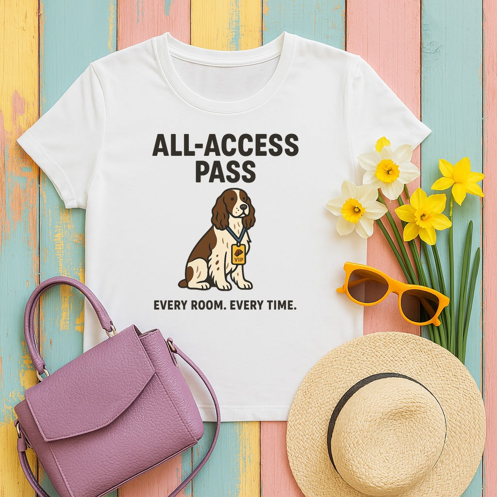 Springer All-Access Pass Tee in White